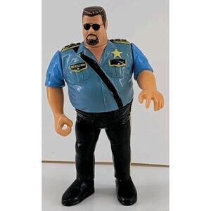 WWF Hasbro Big Boss Man Action Figure 1991 Wrestling WWE Titan Sports